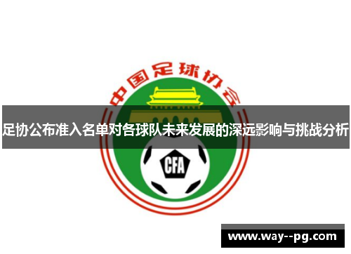 足协公布准入名单对各球队未来发展的深远影响与挑战分析