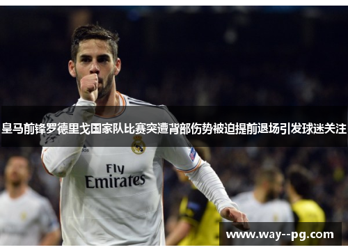 皇马前锋罗德里戈国家队比赛突遭背部伤势被迫提前退场引发球迷关注 皇马前锋罗德里戈国家队比赛突遭背部伤势被迫提前退场引发球迷关注